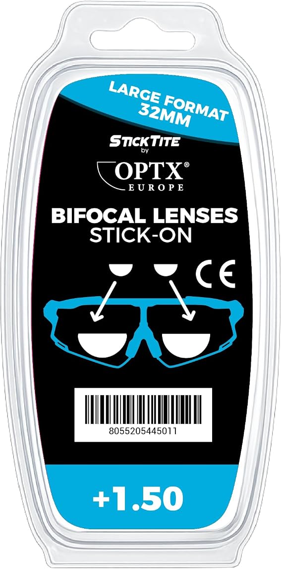 Sticktite Stick On 3.2cm Optical Lens & Fitting Kit +1.50 (DO1,50K32) Sticktite Stick On 3.2cm Optical Lens & Fitting Kit +1.50 (DO1,50K32)