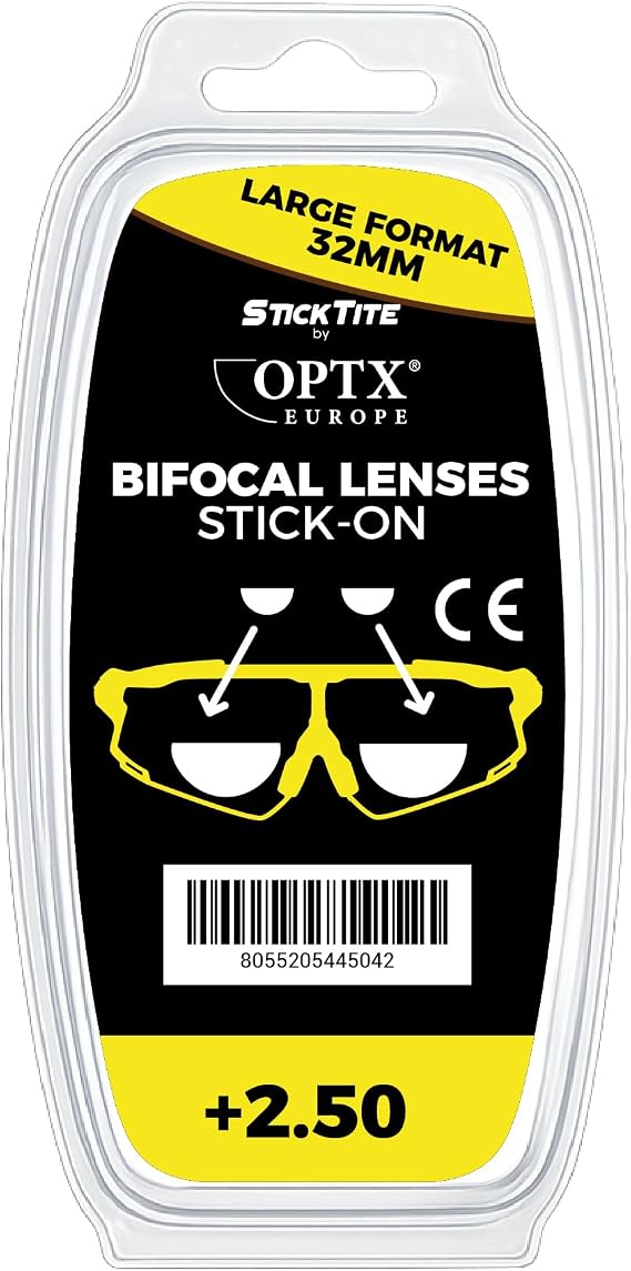 Sticktite Stick On 3.2cm Optical Lens & Fitting Kit +2.50 (DO2,50K32) Sticktite Stick On 3.2cm Optical Lens & Fitting Kit +2.50 (DO2,50K32)