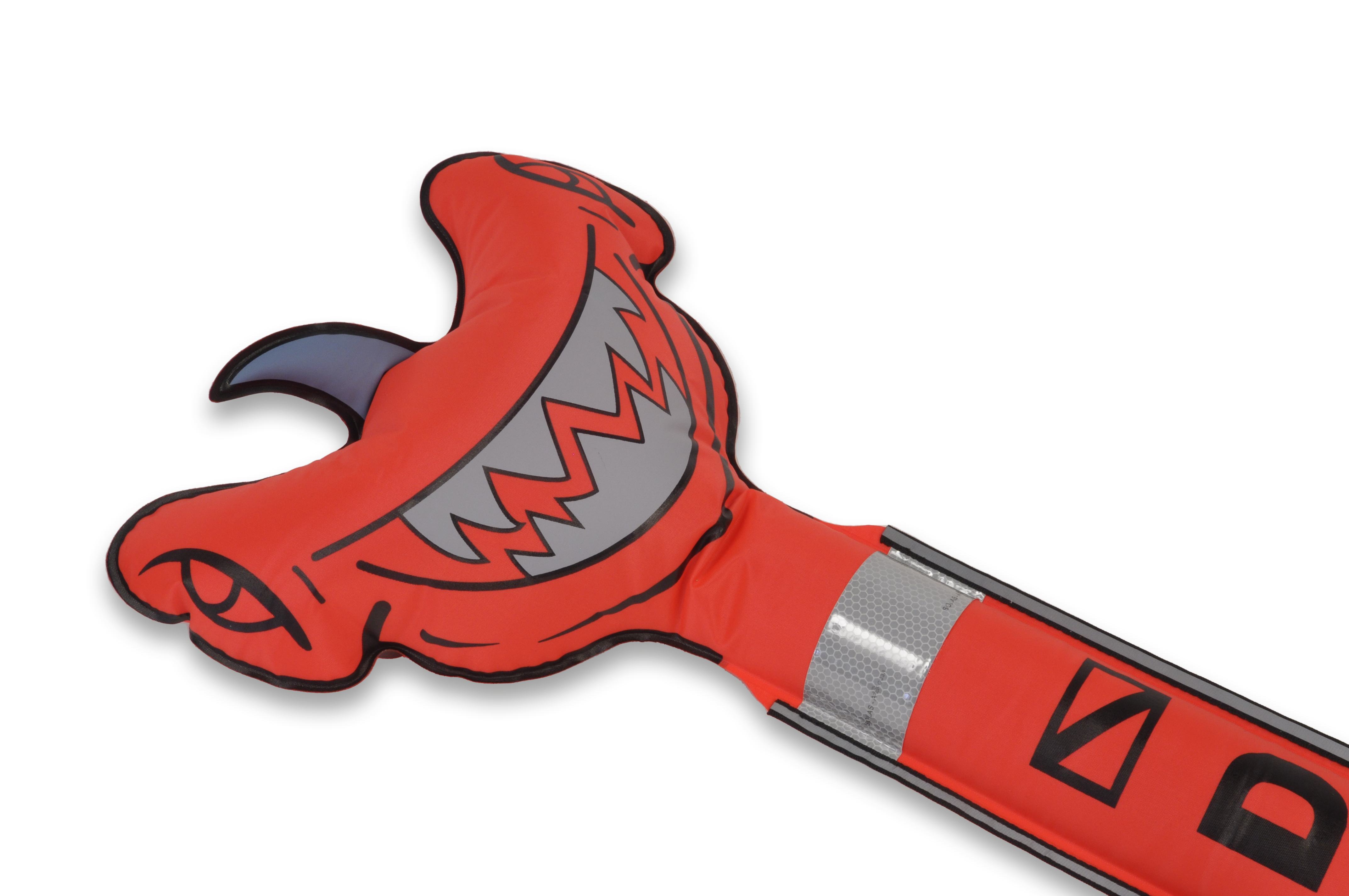 Deco Buoy - Hammer Shark - 150x15cm' Semi-Closed, Rapid Discharge, BC Hose fitting (Ai0929)