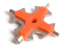 Hex Stainless Multi-tool - Fluro Orange (Ai681OR)