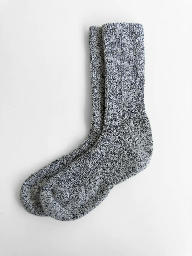 Angora Socks - Size 36-39 - Grey Melange