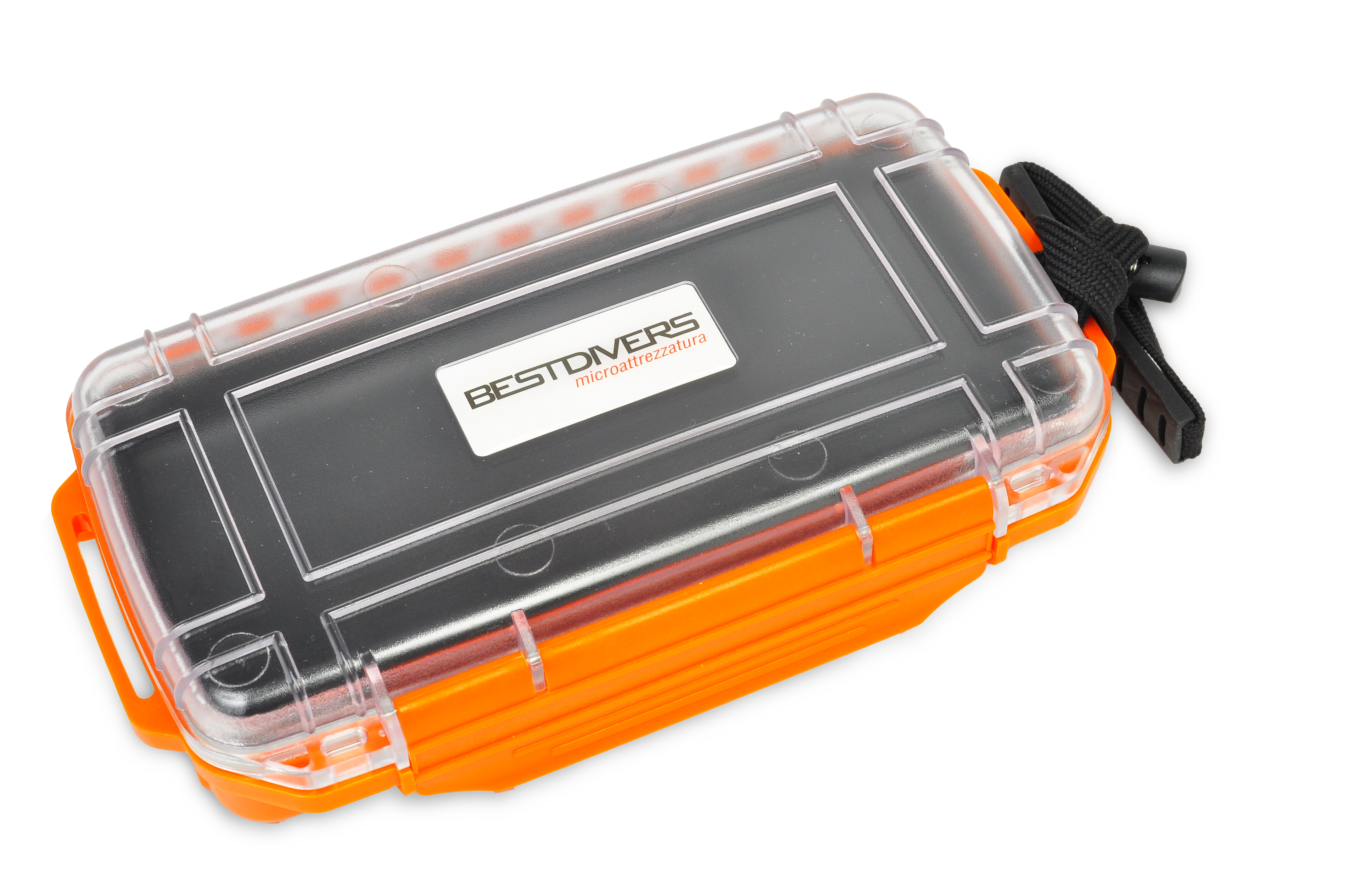 Waterproof Crystal Box - 210x107x48mm - Orange (CB211106) Waterproof Crystal Box - 210x107x48mm - Orange (CB211106)