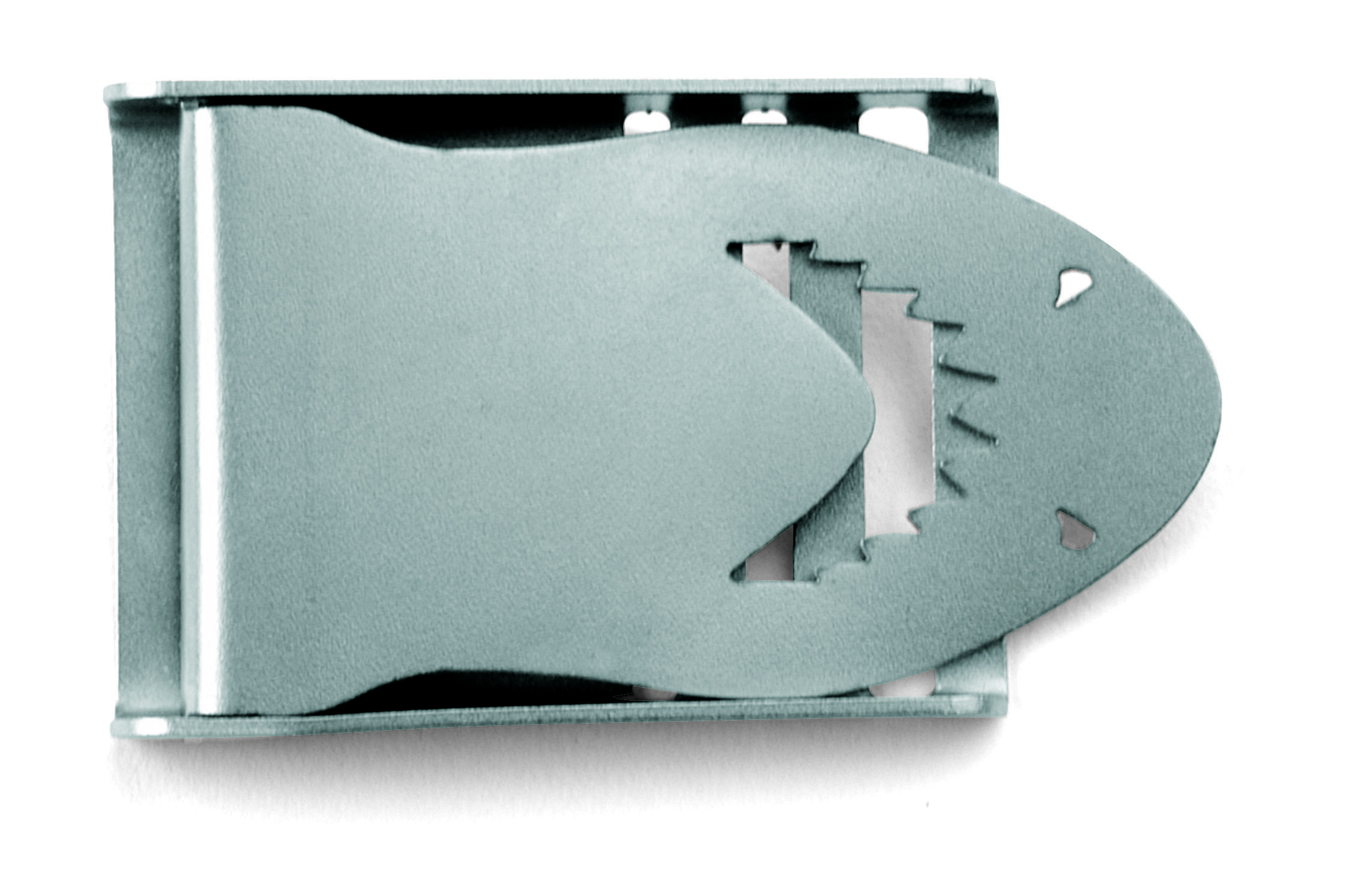 S.Steel Buckle, Shark (FI0105)
