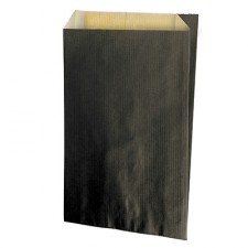 Black Paper Pouch - 16 x 27 x 8cm (Box of 200) - BOP-27048