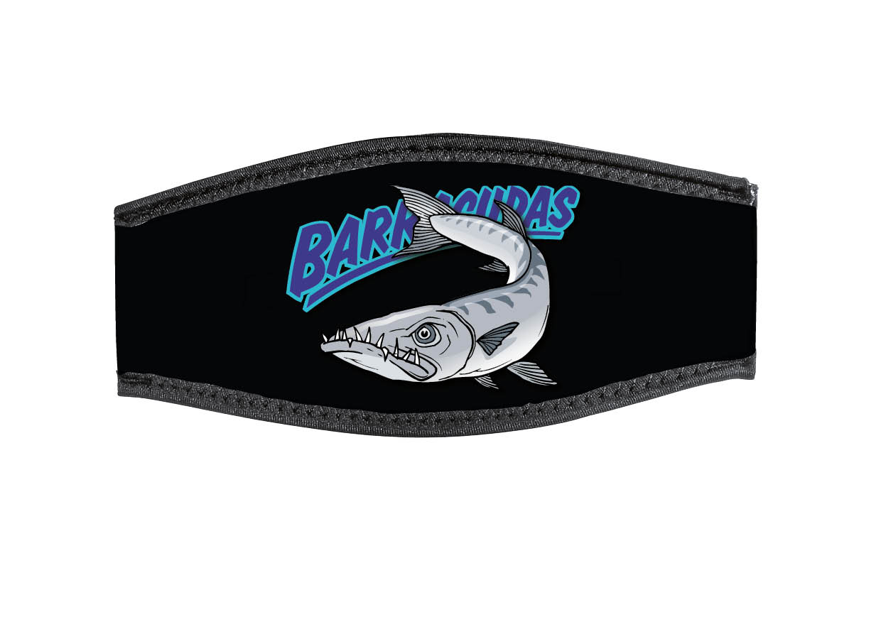 Neoprene Mask Strap - Barracuda - with double velcro (IN/BRC-DV)