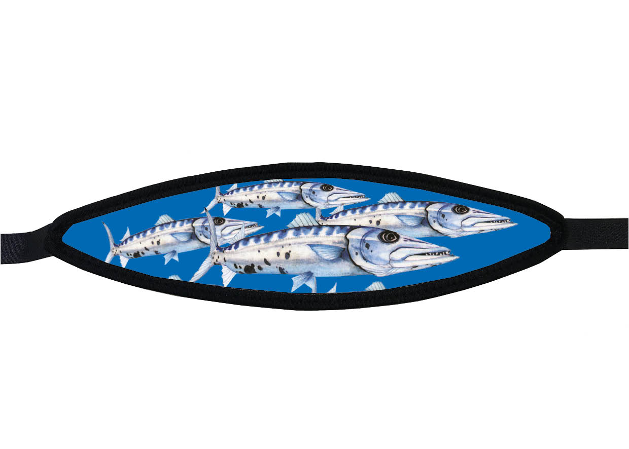 Neoprene Mask Strap - Barracuda - with velcro (IN/CUDA-V)