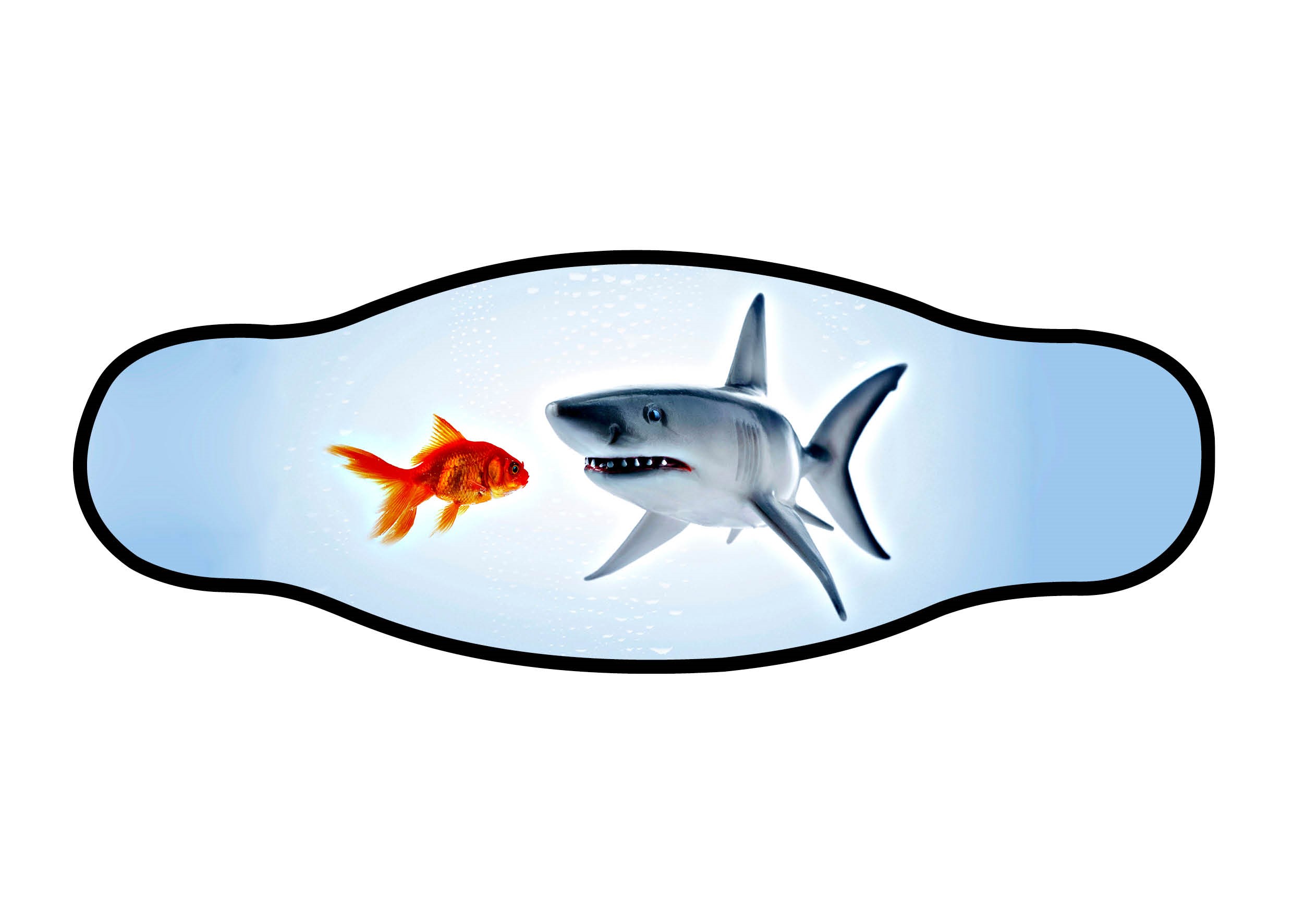 Neoprene Mask Strap - Friends - double layer (IN/FRI)