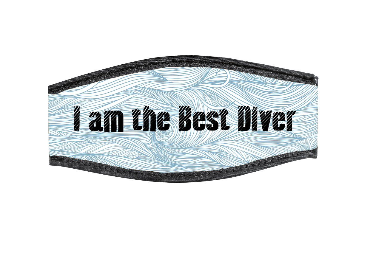 Neoprene Mask Strap - Best Divers - with double velcro (IN/IMBD-DV)