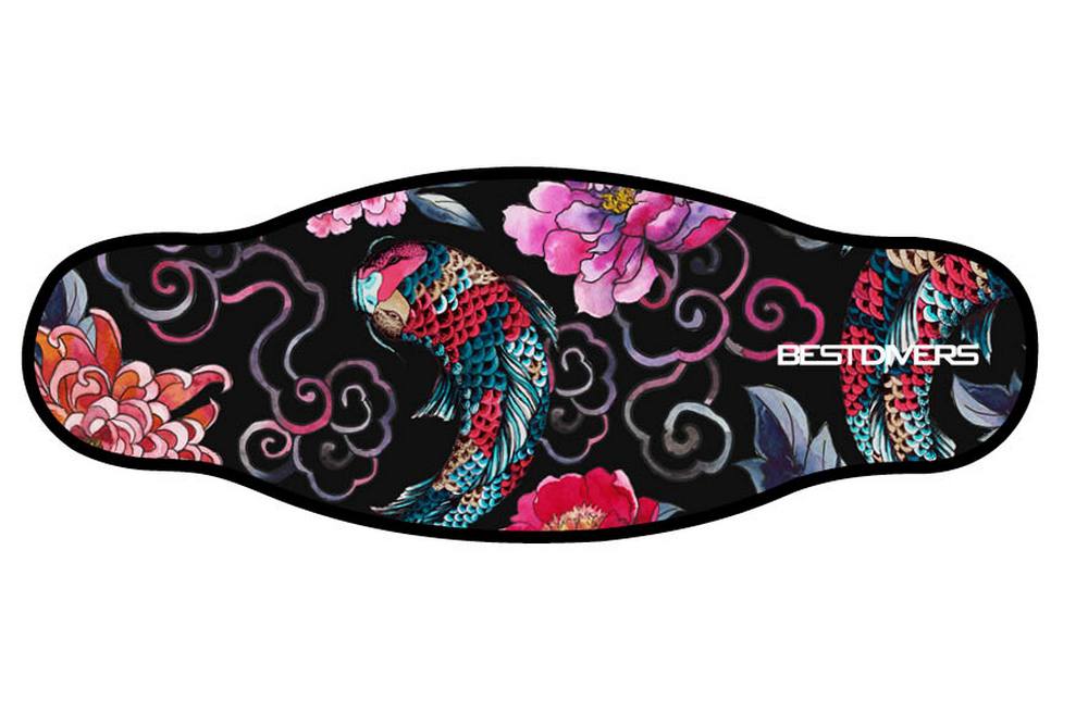 Neoprene Mask Strap - KOY - double layer (IN/KOYPINK)