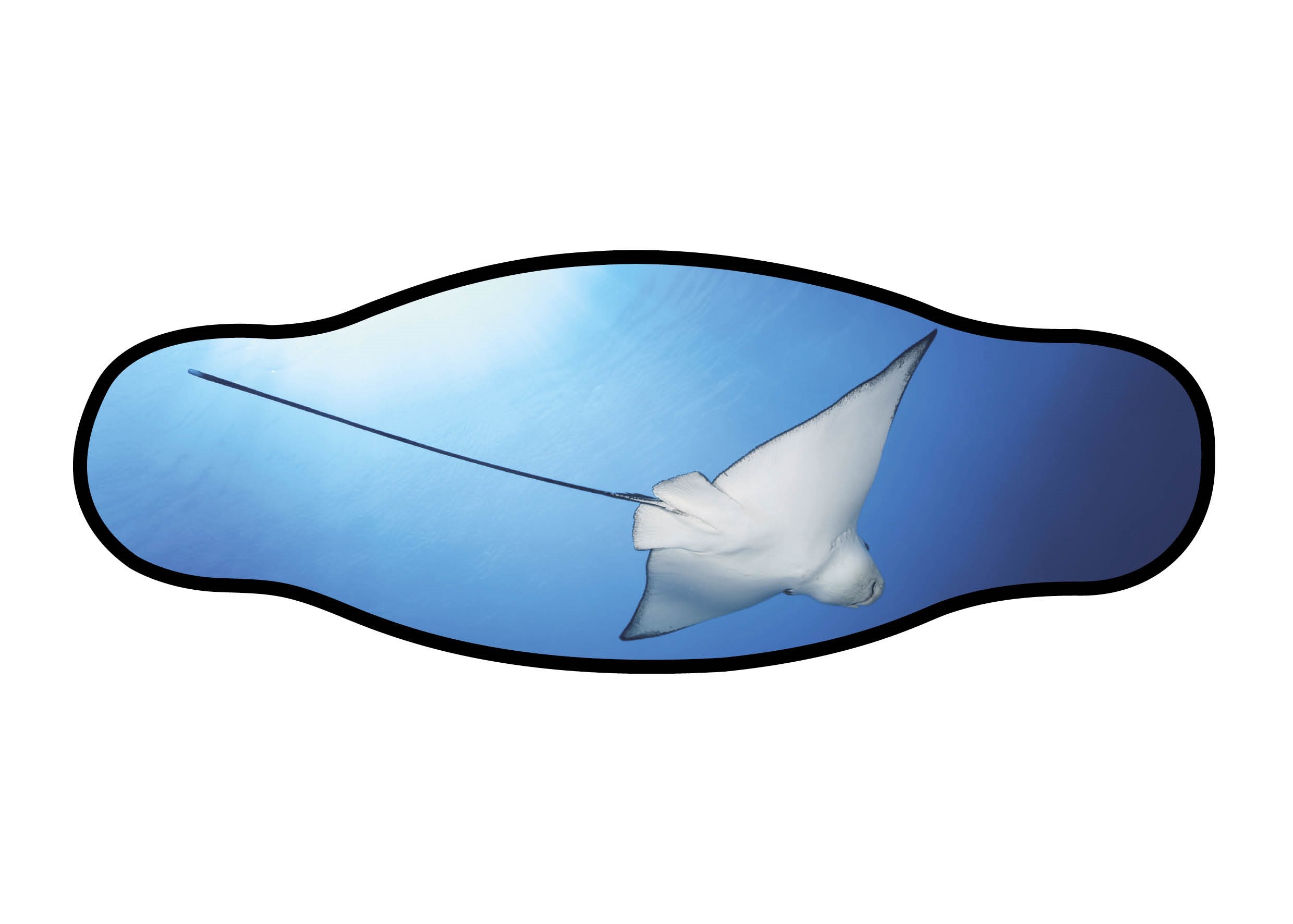 Neoprene Mask Strap - Manta - double layer (IN/MNT)