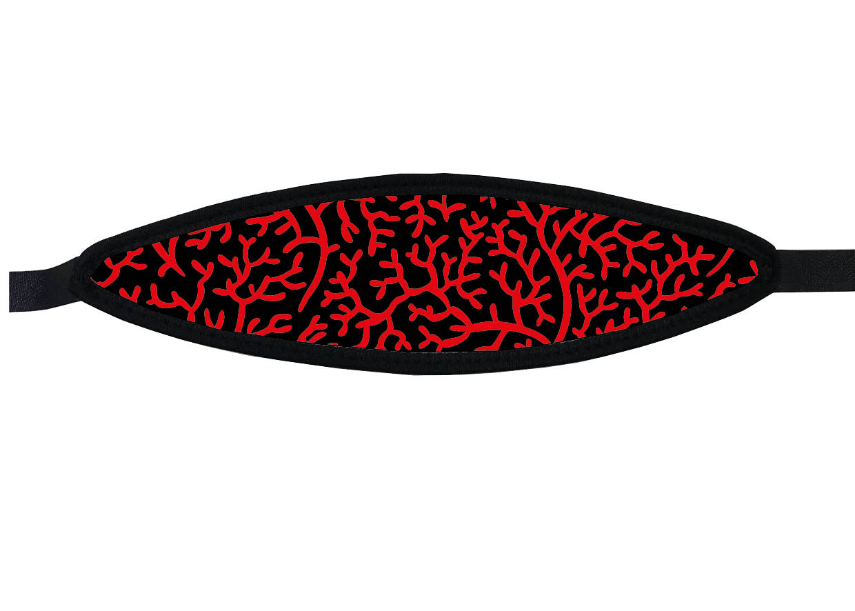 Neoprene Mask Strap - Reef - with velcro (IN/REEF-V)