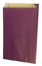 Aubergine Paper Pouch - 12 x 20 x 4.5cm (Box of 250) - BOP20243