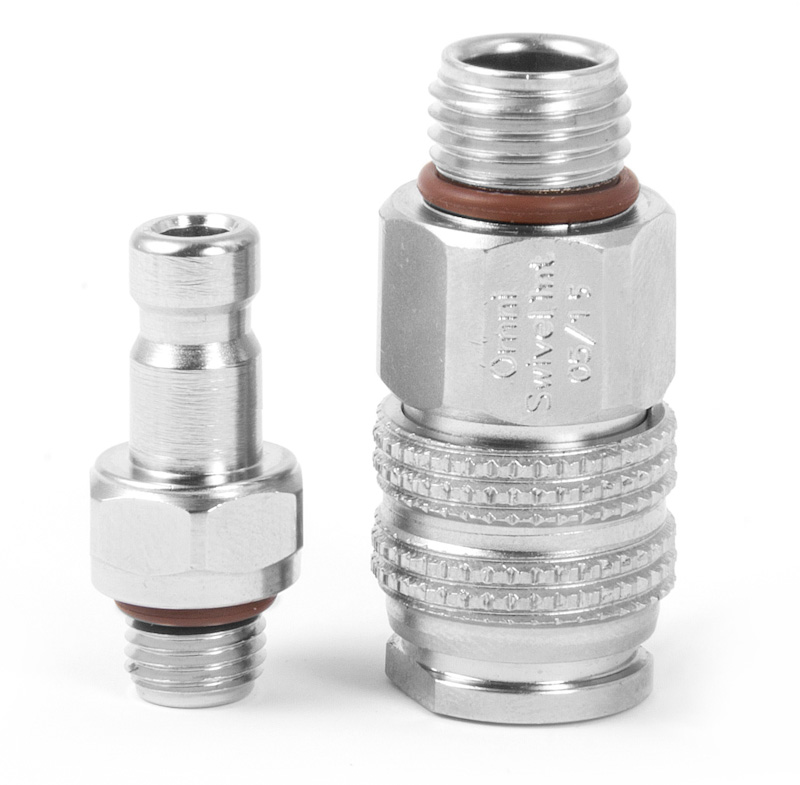 QDNL-ZM-S - Two Piece Quick Disconnect to Regulator Hose Adaptor - Non Locking