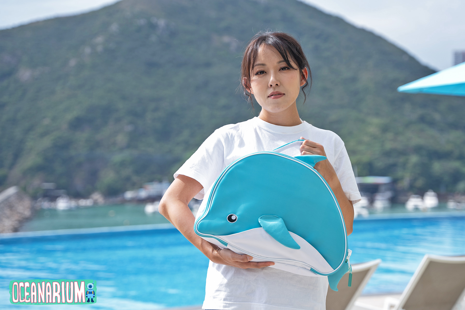 Oceanarium Dolphin Regulator Bag  - Blue (RB11)