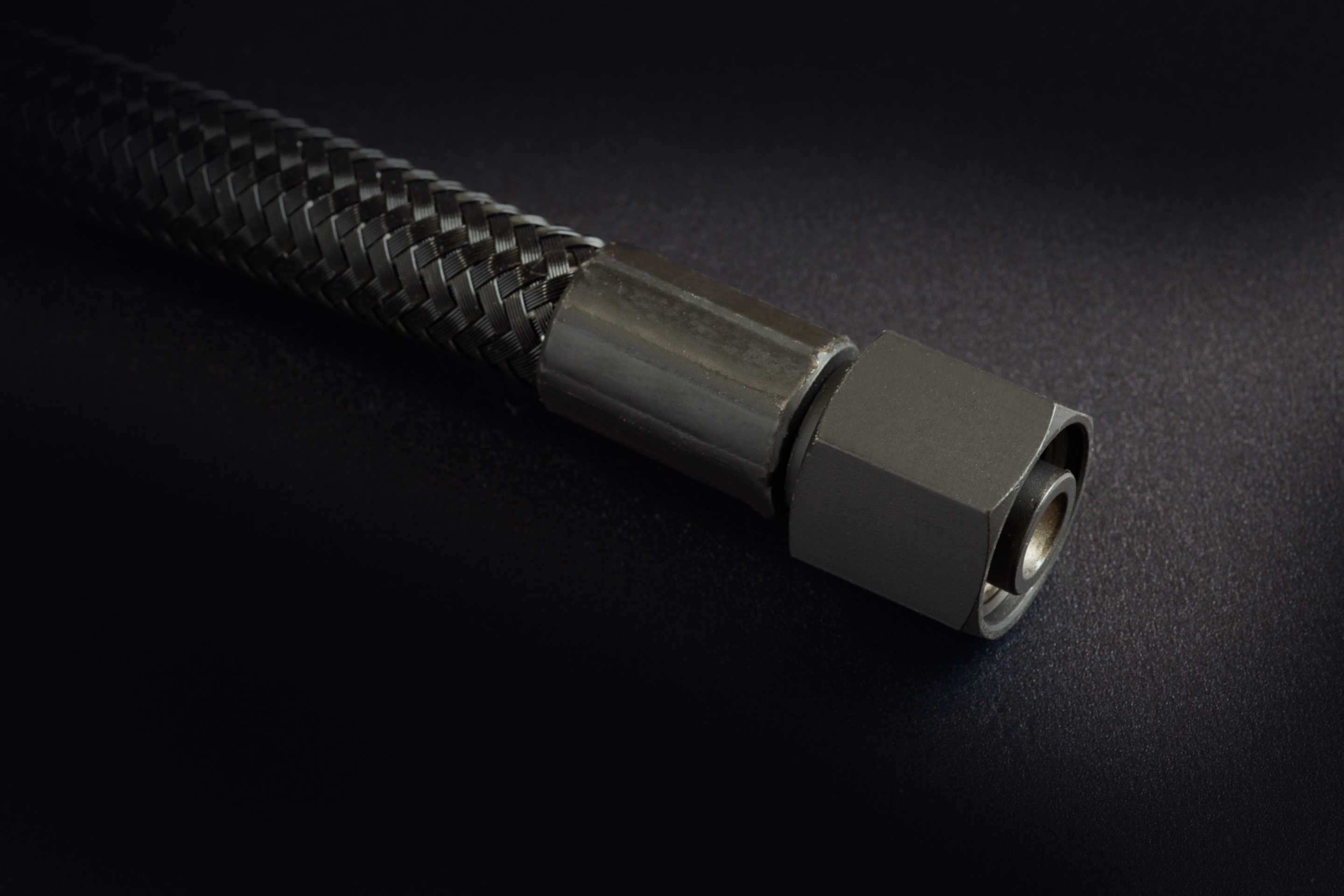 Miflex Xtreme Deep Black LP Regulator Hoses